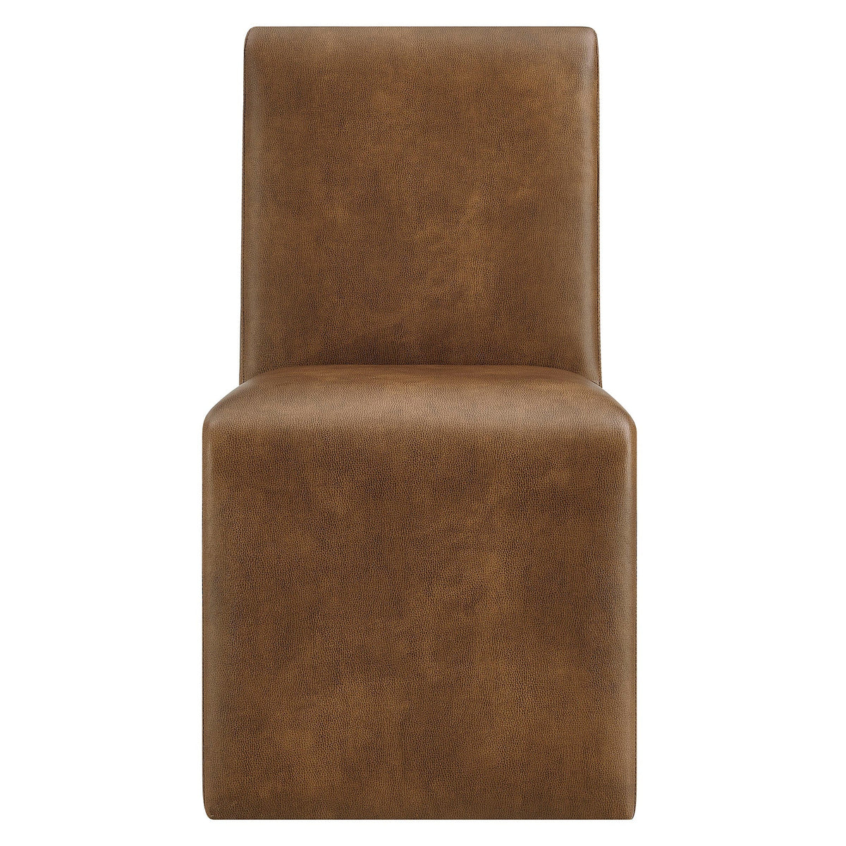Emory Vegan Leather Dining Side Chair Set of 2