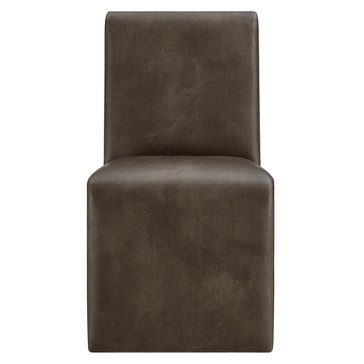 Emory Vegan Leather Dining Side Chair Set of 2