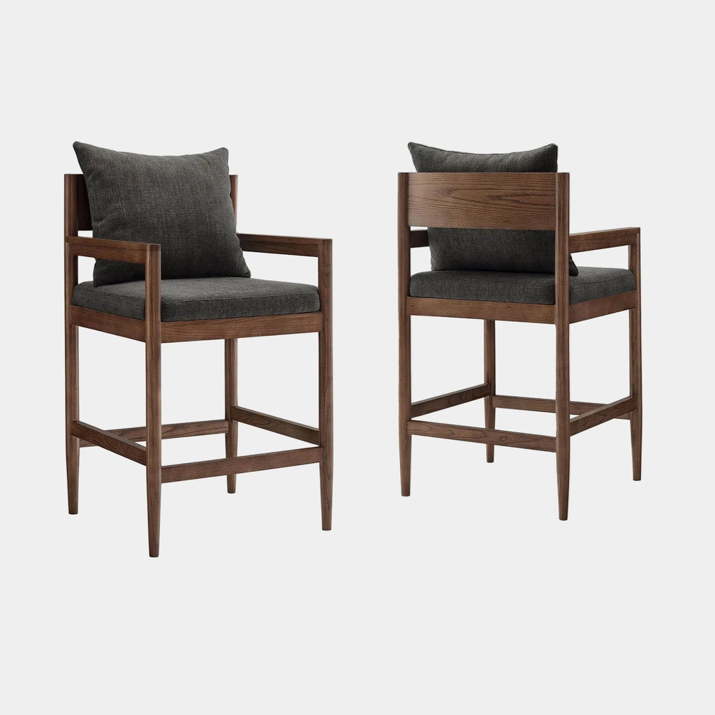Remington Wood Counter Stool Set of 2