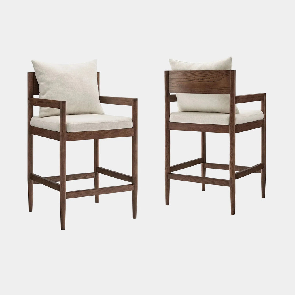 Remington Wood Counter Stool Set of 2