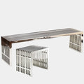 Gridiron Benches Set of 2