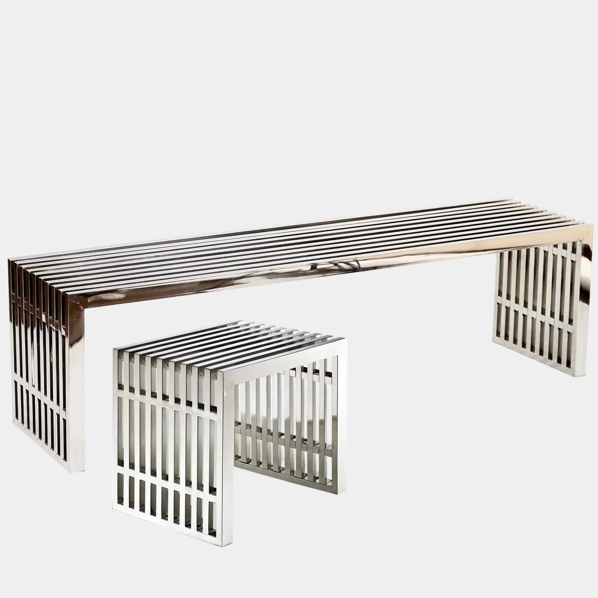 Gridiron Benches Set of 2