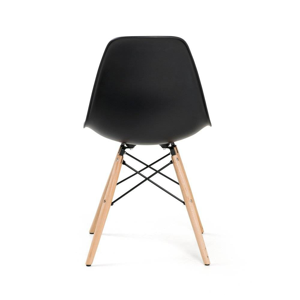 Eames Eiffel Molded Plastic Chair (Natural Base)