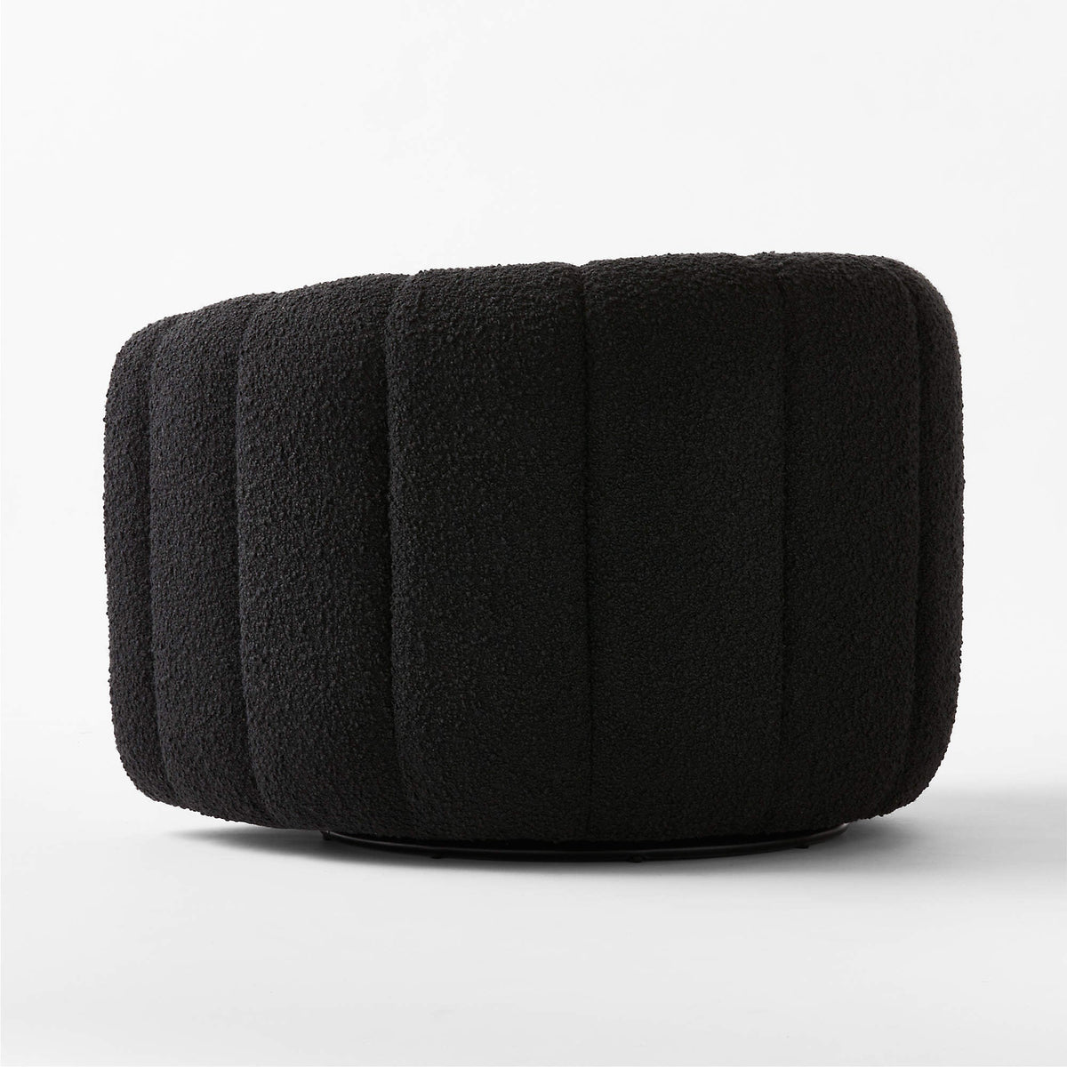 Fitz Channeled Boucle Swivel Chair
