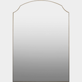 Landon Accent Mirror, Mantel Mirror
