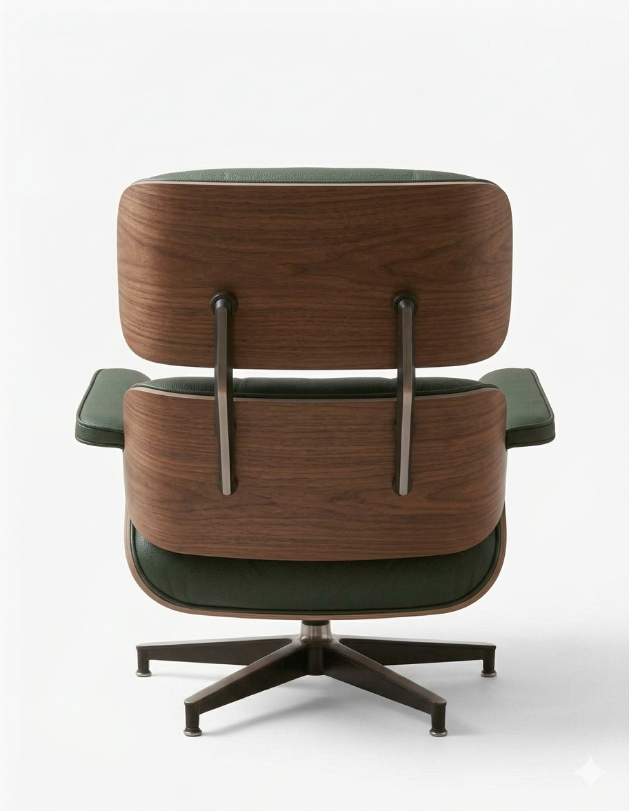 Eames Lounge Chair And Ottoman - Tall Version