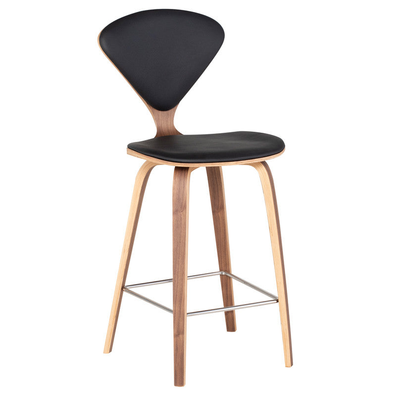 Norman Cherner PU Leather Stool