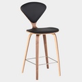 Norman Cherner PU Leather Stool