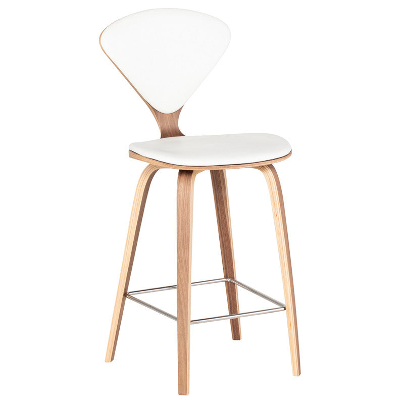 Norman Cherner PU Leather Stool