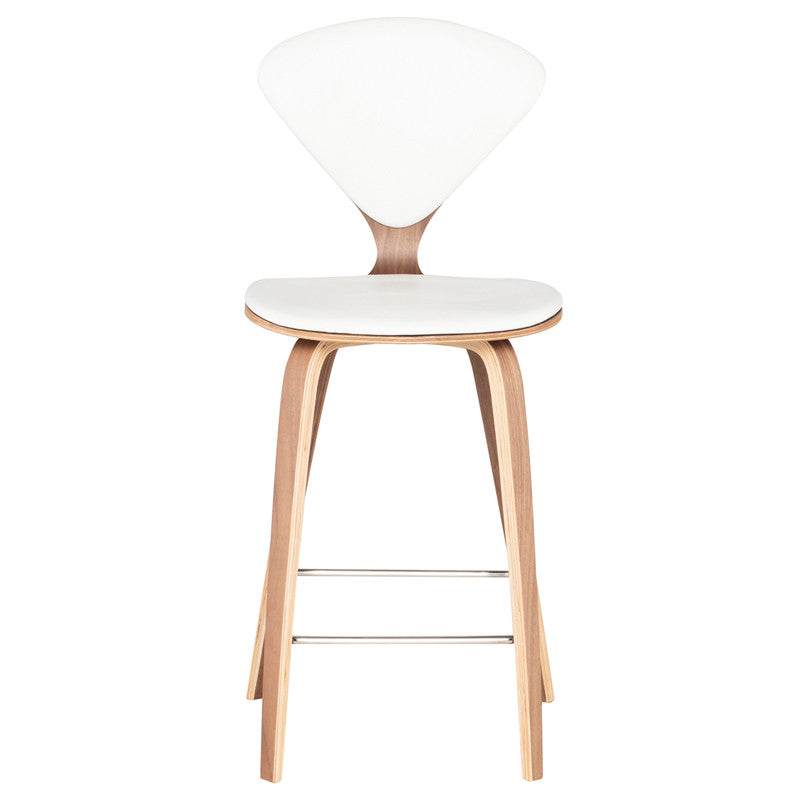 Norman Cherner PU Leather Stool