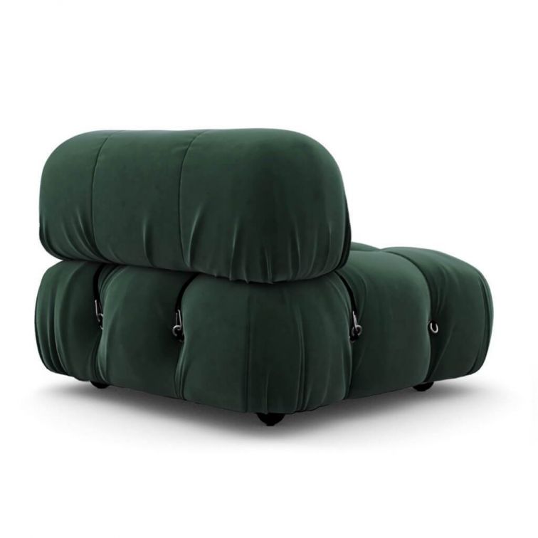 Mario Bellini Velvet Sofa - Middle Module
