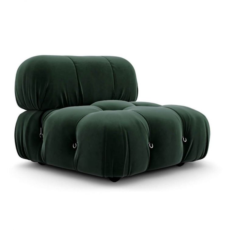 Mario Bellini Velvet Sofa - Middle Module