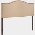 Curl Nailhead Upholstered Headboard