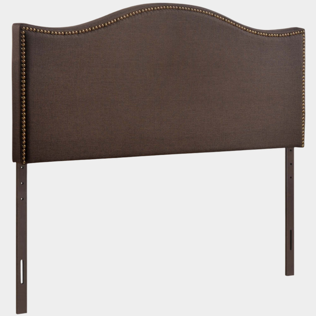 Curl Nailhead Upholstered Headboard