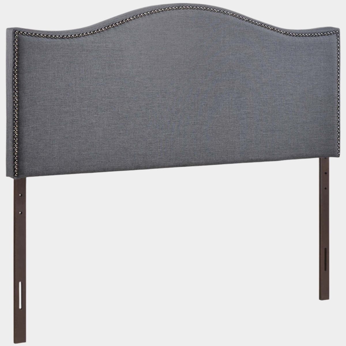 Curl Nailhead Upholstered Headboard