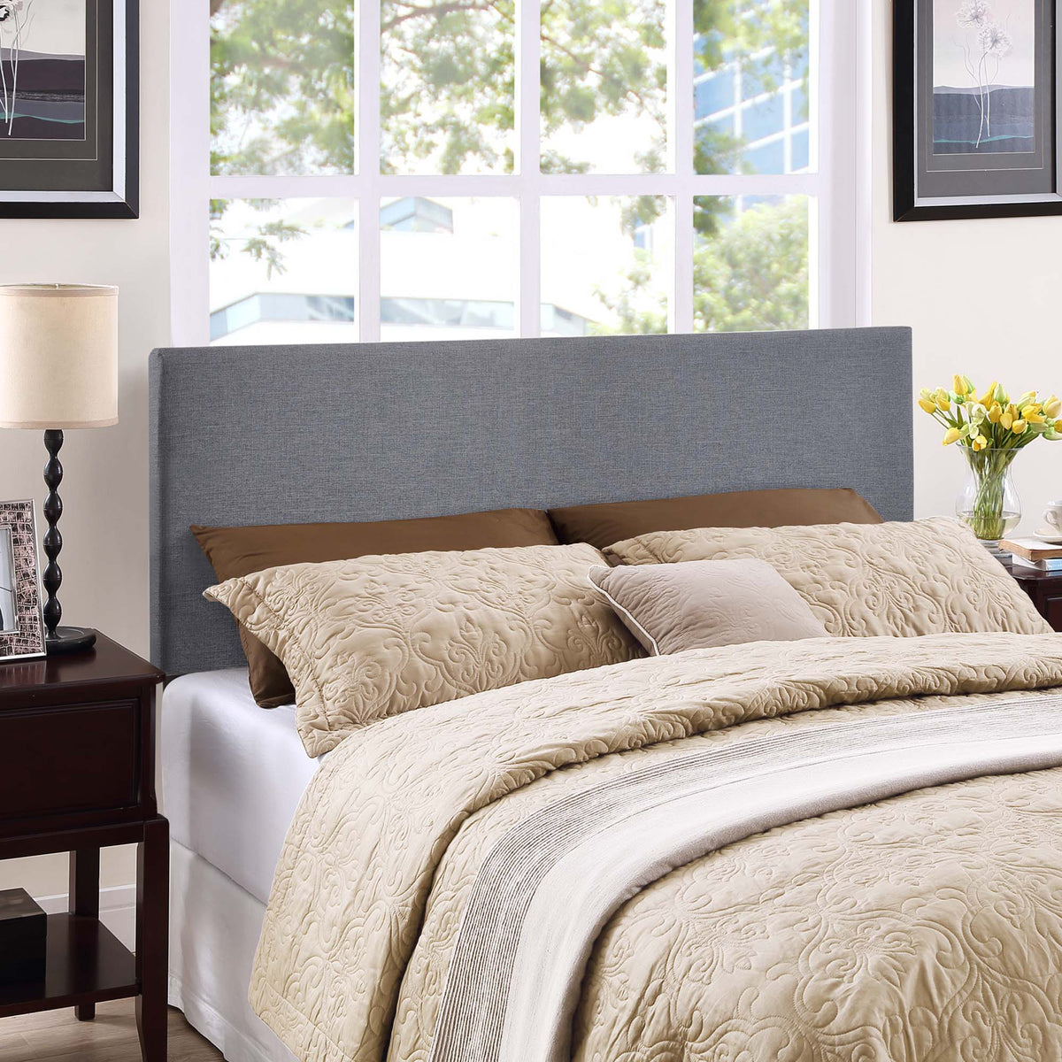Region Upholstered  Headboard