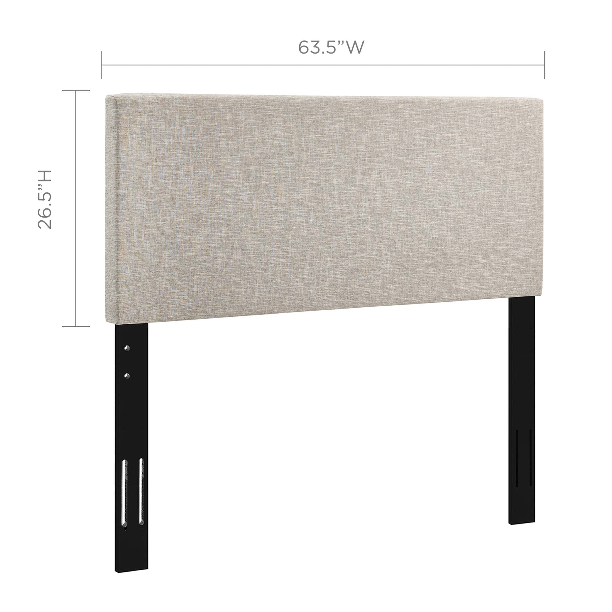 Taylor Upholstered Linen Fabric Headboard