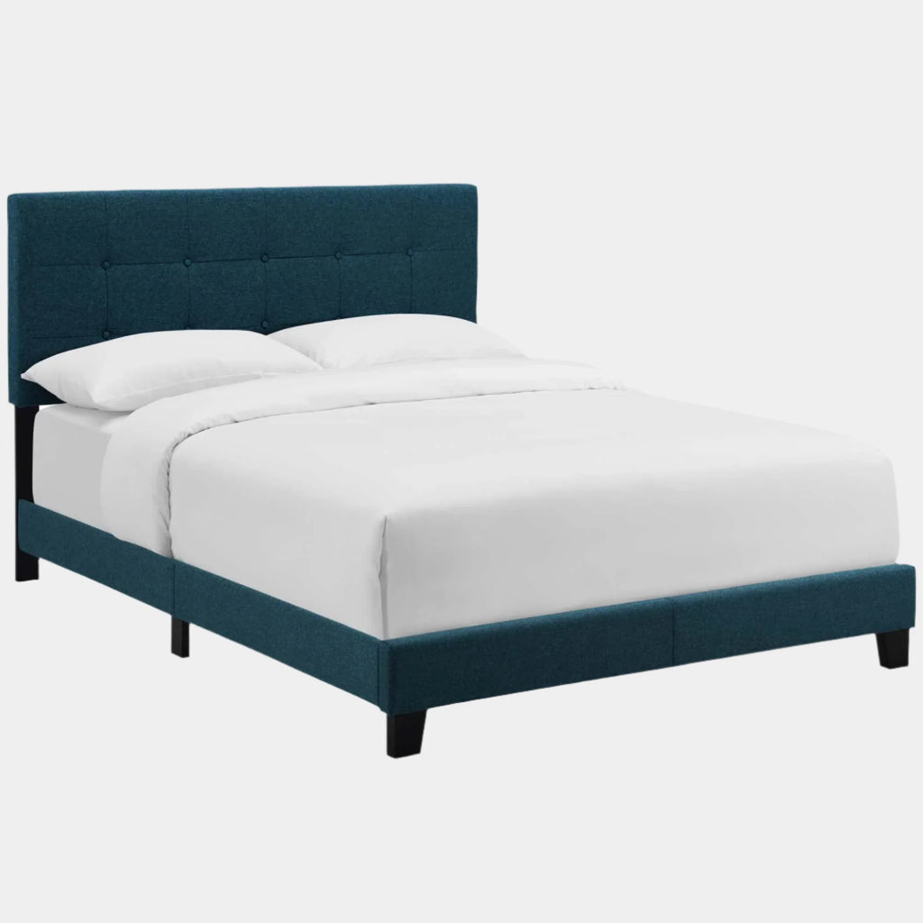 Amira Upholstered Fabric Bed