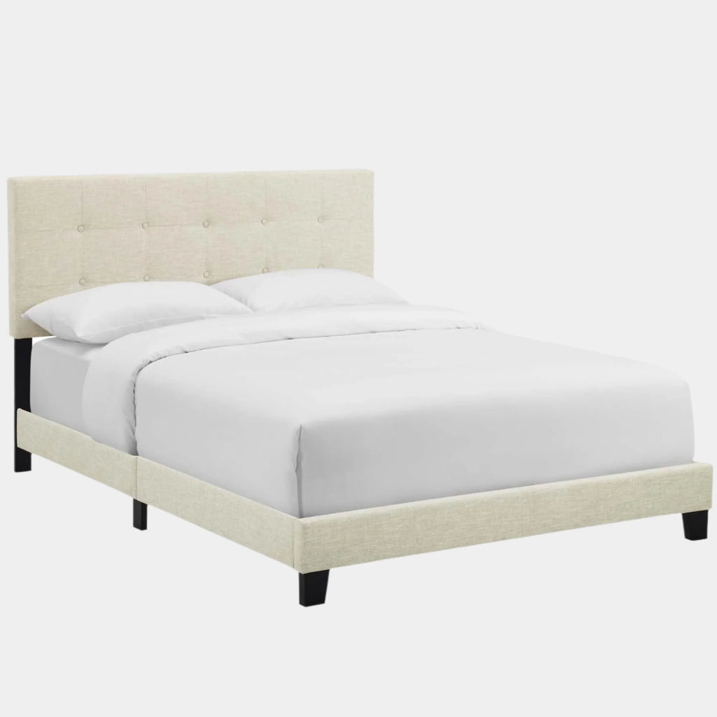 Amira Upholstered Fabric Bed