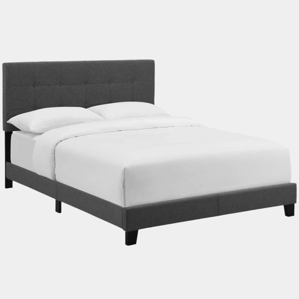 Amira Upholstered Fabric Bed