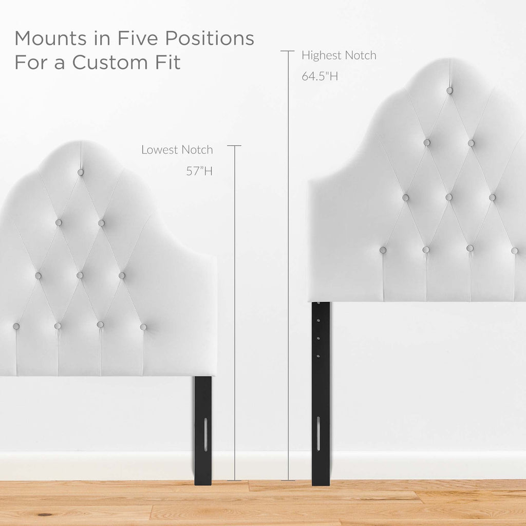 Sovereign Diamond Tufted Performance Velvet Headboard