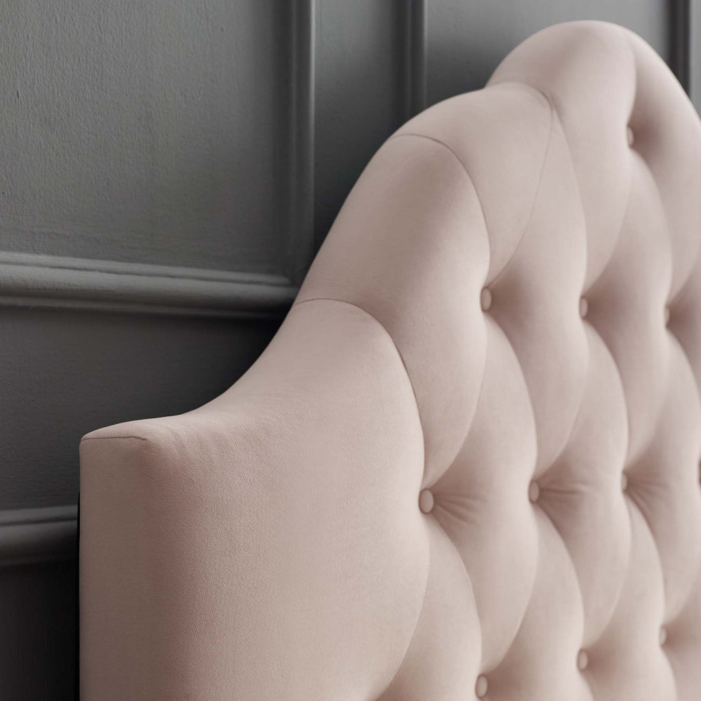 Sovereign Diamond Tufted Performance Velvet Headboard
