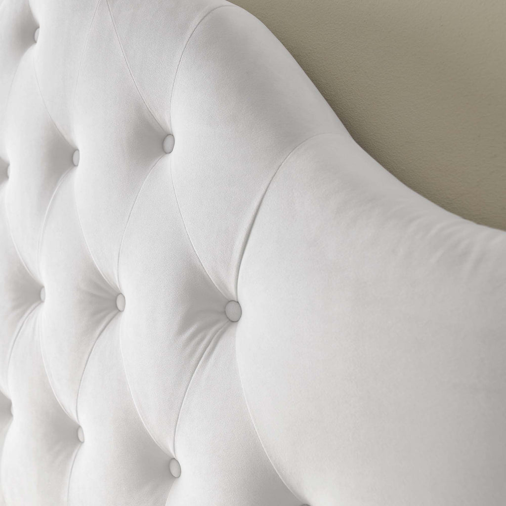 Sovereign Diamond Tufted Performance Velvet Headboard