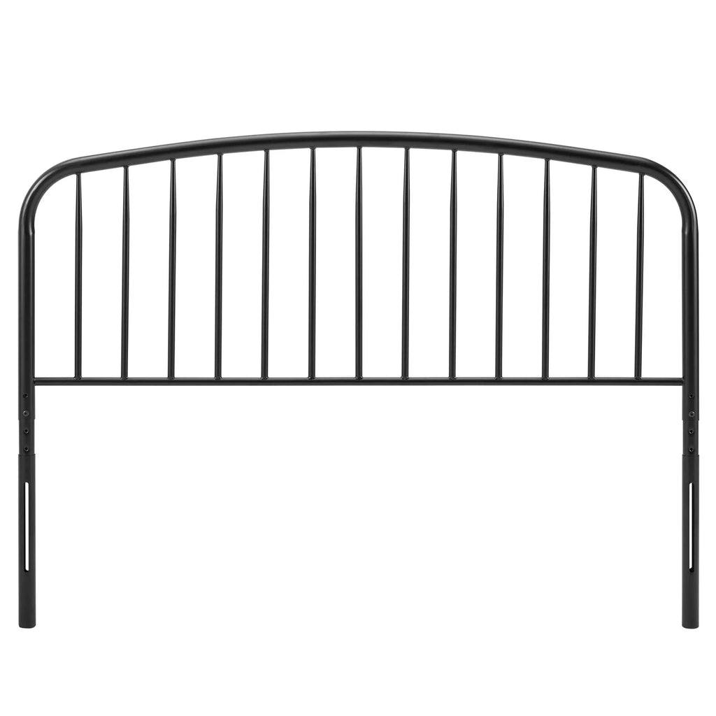 Nova Metal Queen Headboard in Black