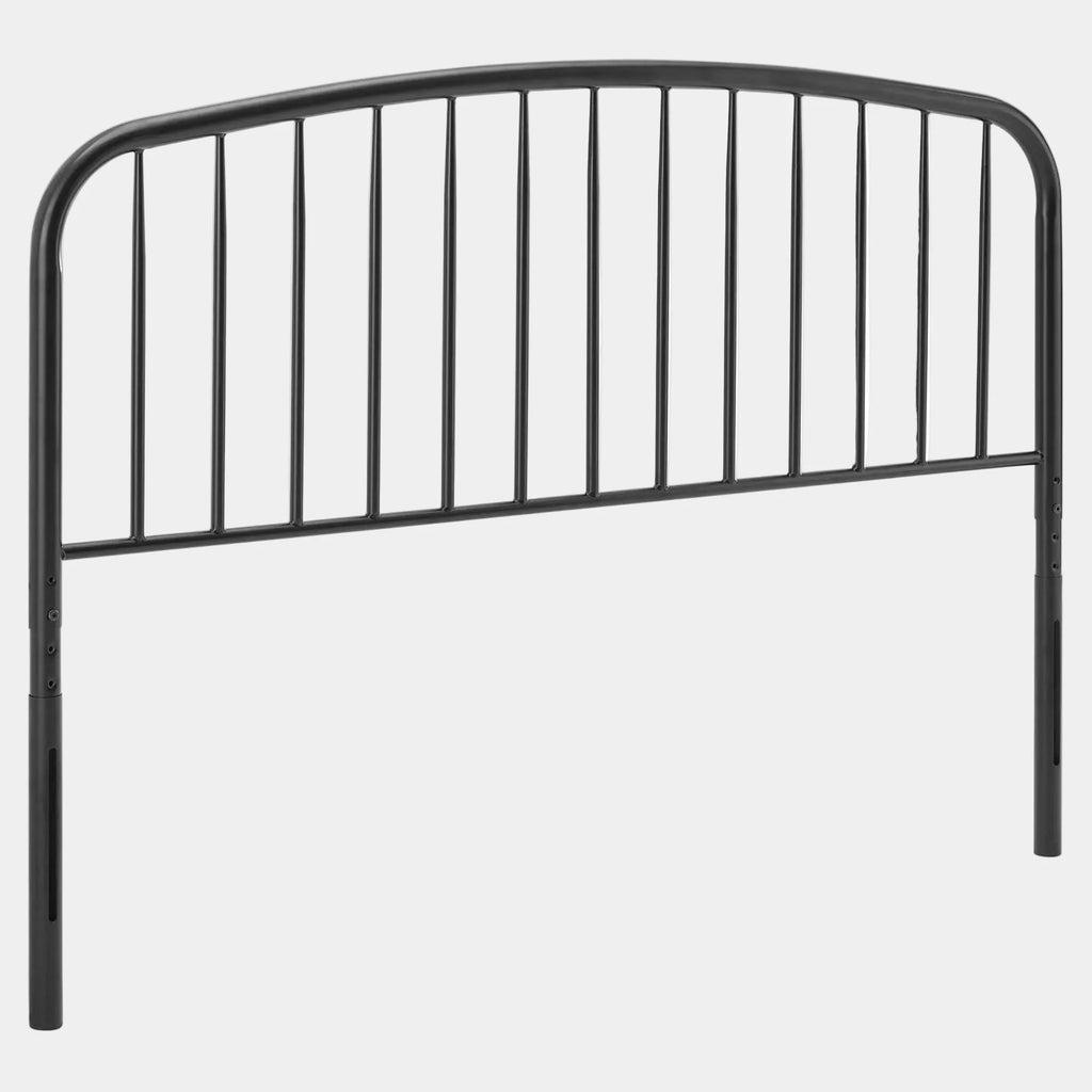Nova Metal Queen Headboard in Black