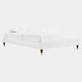 Harlow Performance Velvet Platform Bed Frame