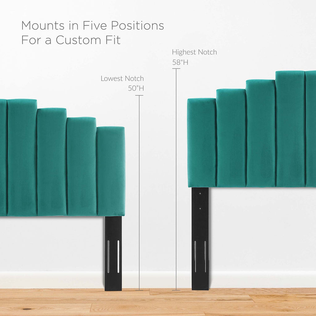 Noelle Performance Velvet Headboard
