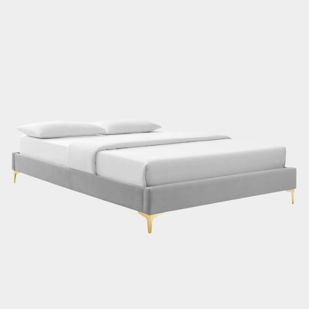 Sutton Performance Velvet Bed Frame