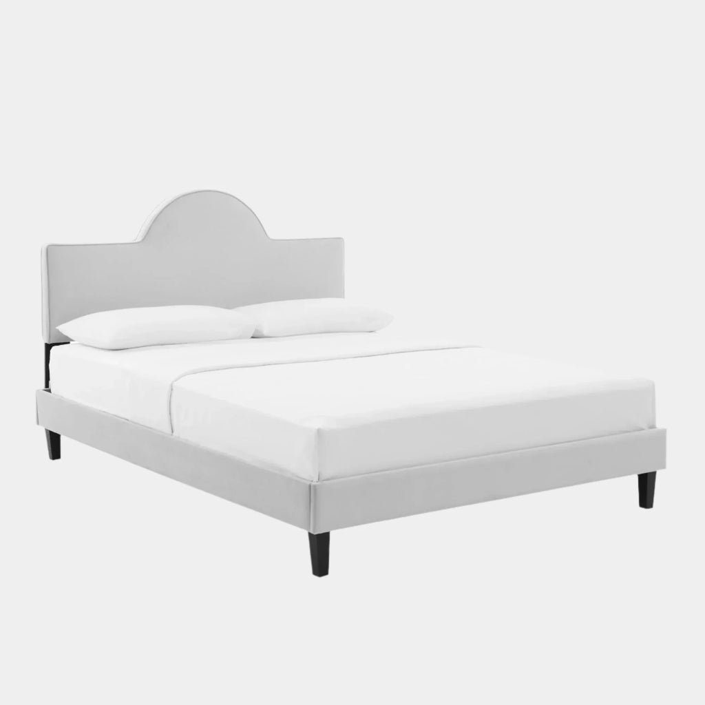Soleil Performance Velvet Bed
