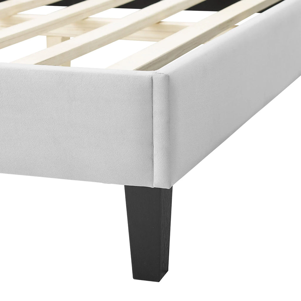 Soleil Performance Velvet Bed