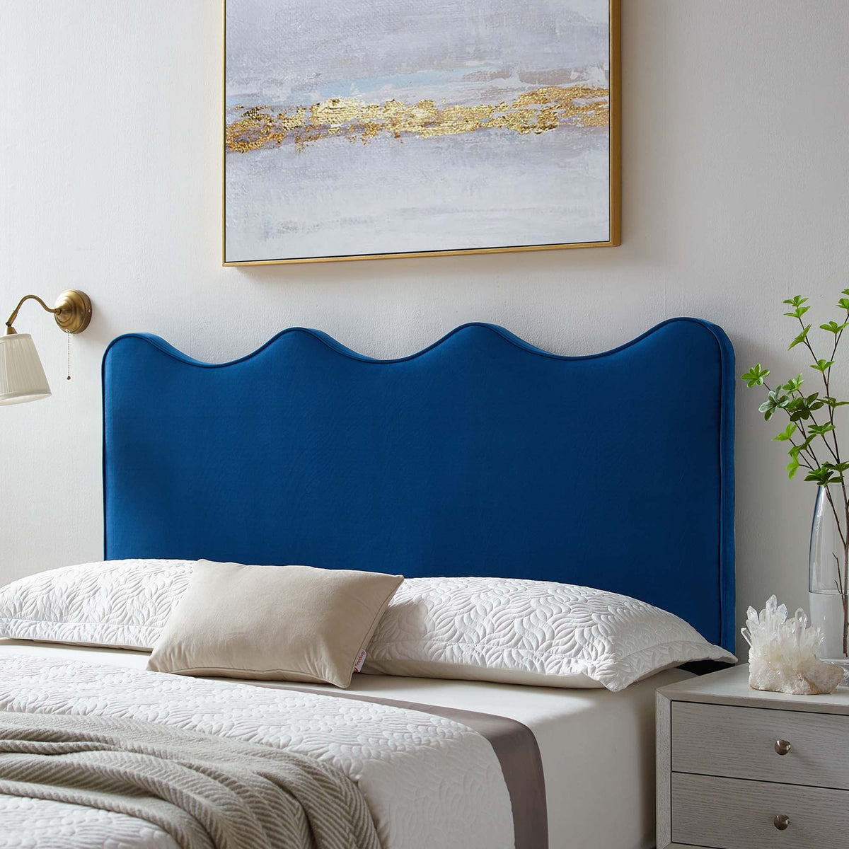 Athena Performance Velvet Headboard