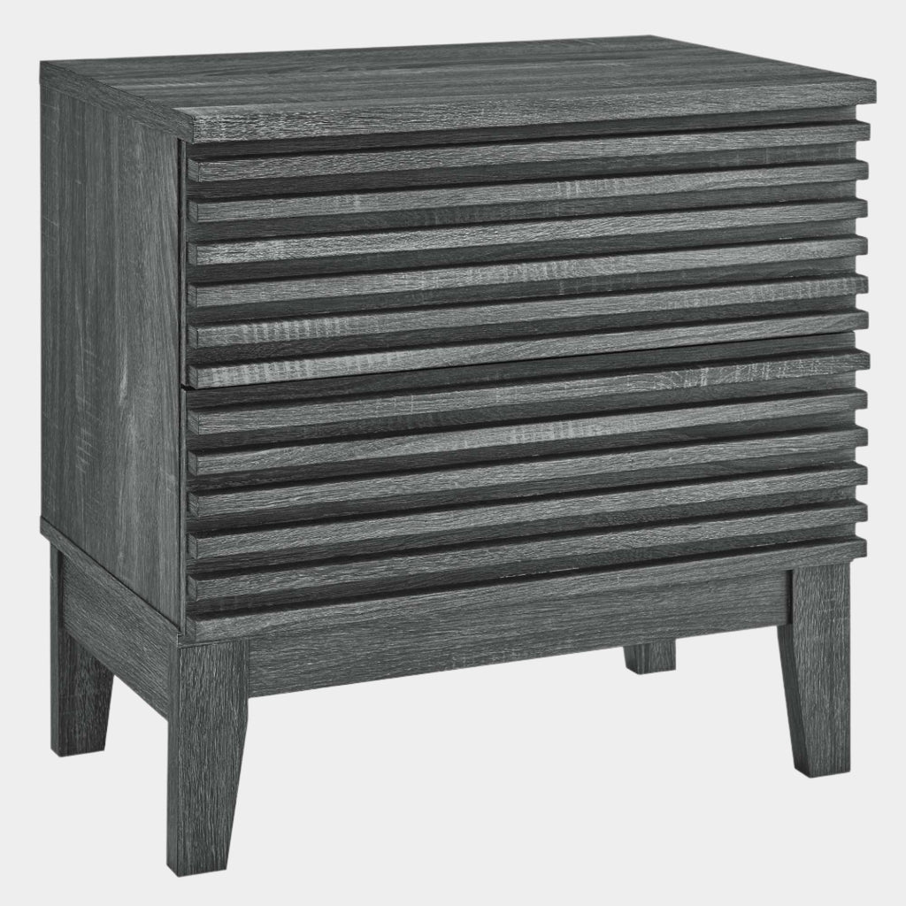 Render Two-Drawer Nightstand