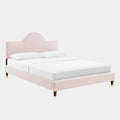 Aurora Performance Velvet Bed