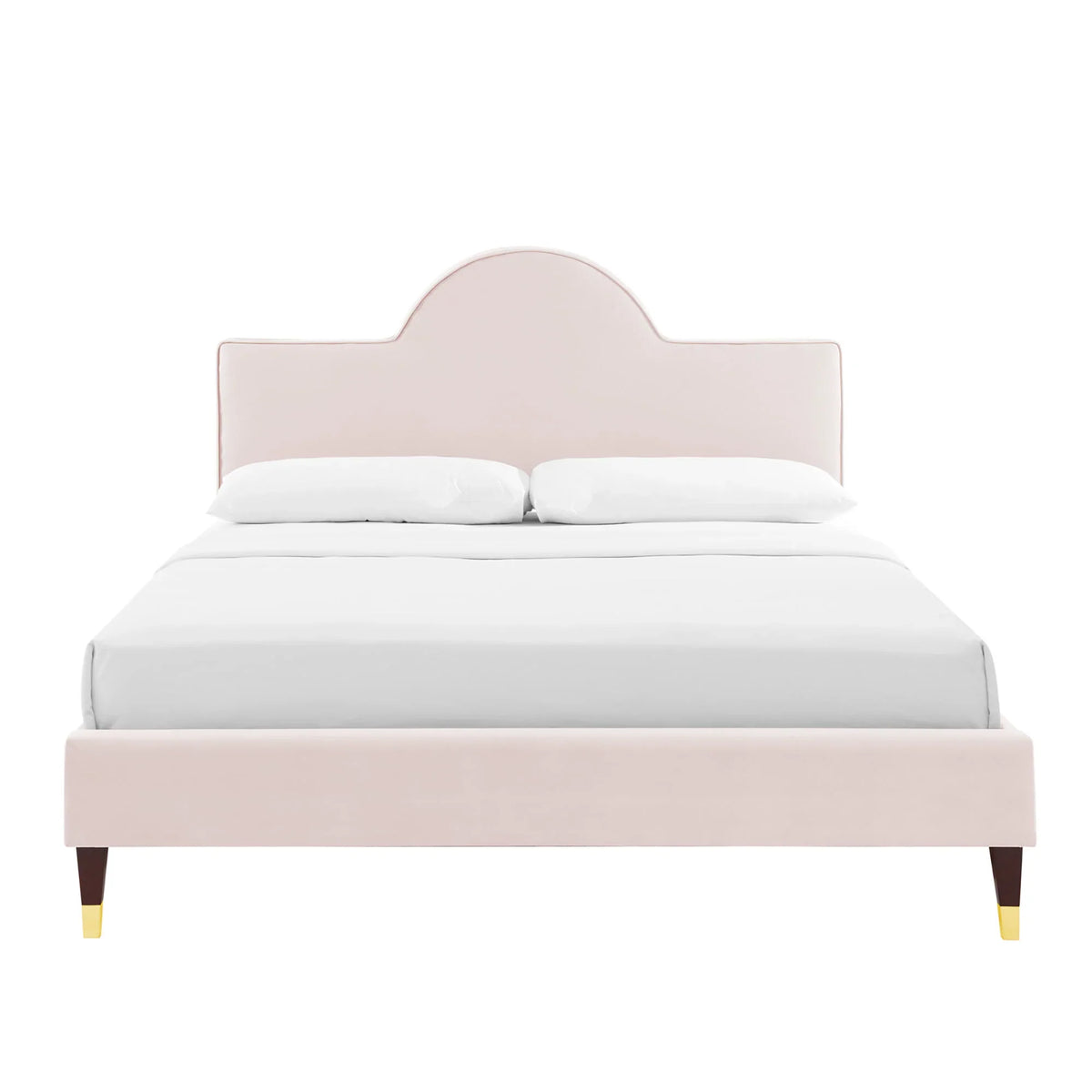 Aurora Performance Velvet Bed