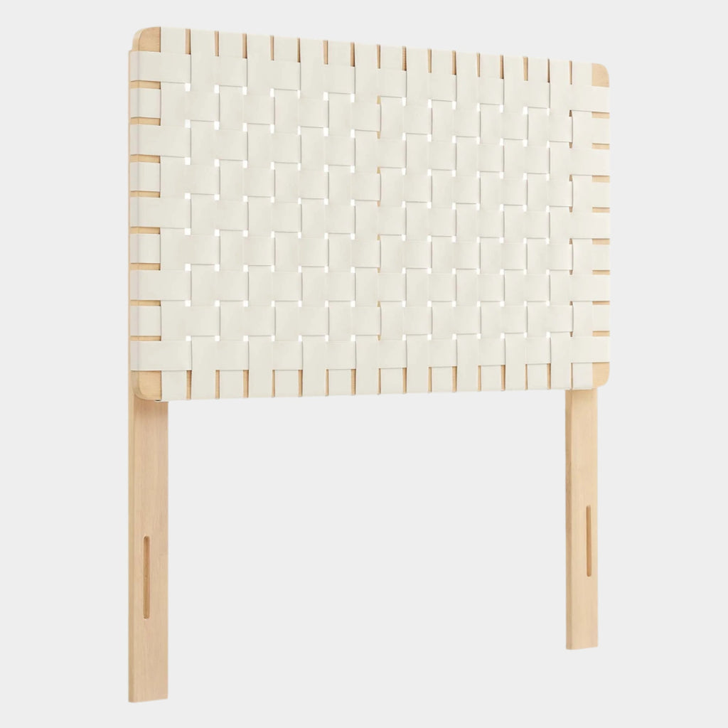 Sparta Weave Vegan Leather Headboard