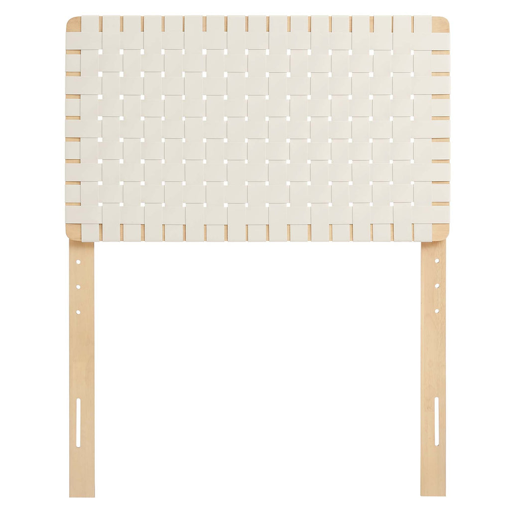 Sparta Weave Vegan Leather Headboard