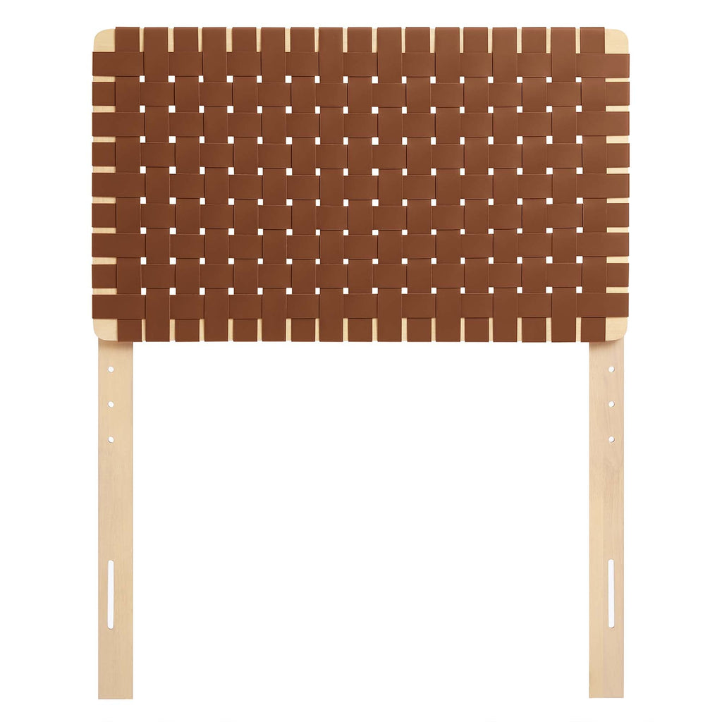 Sparta Weave Vegan Leather Headboard