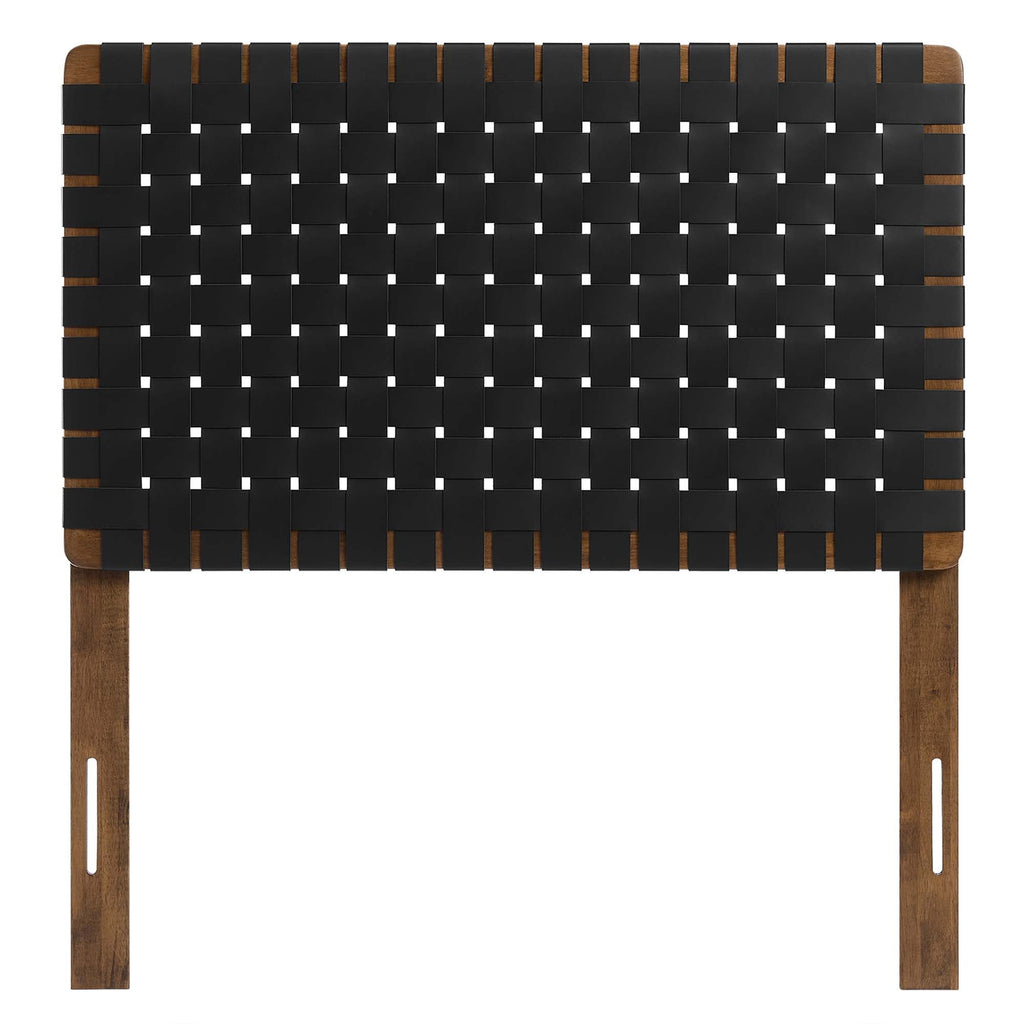 Sparta Weave Vegan Leather Headboard