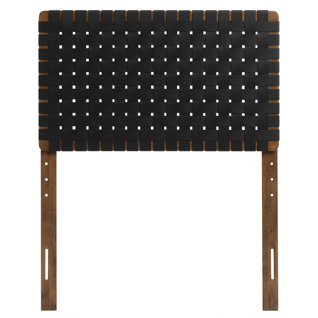 Sparta Weave Vegan Leather Headboard