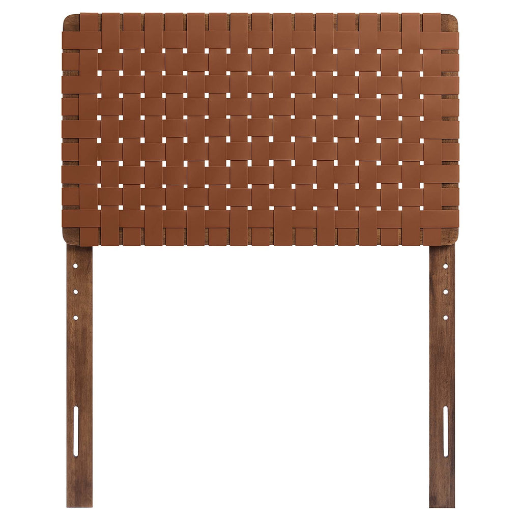Sparta Weave Vegan Leather Headboard
