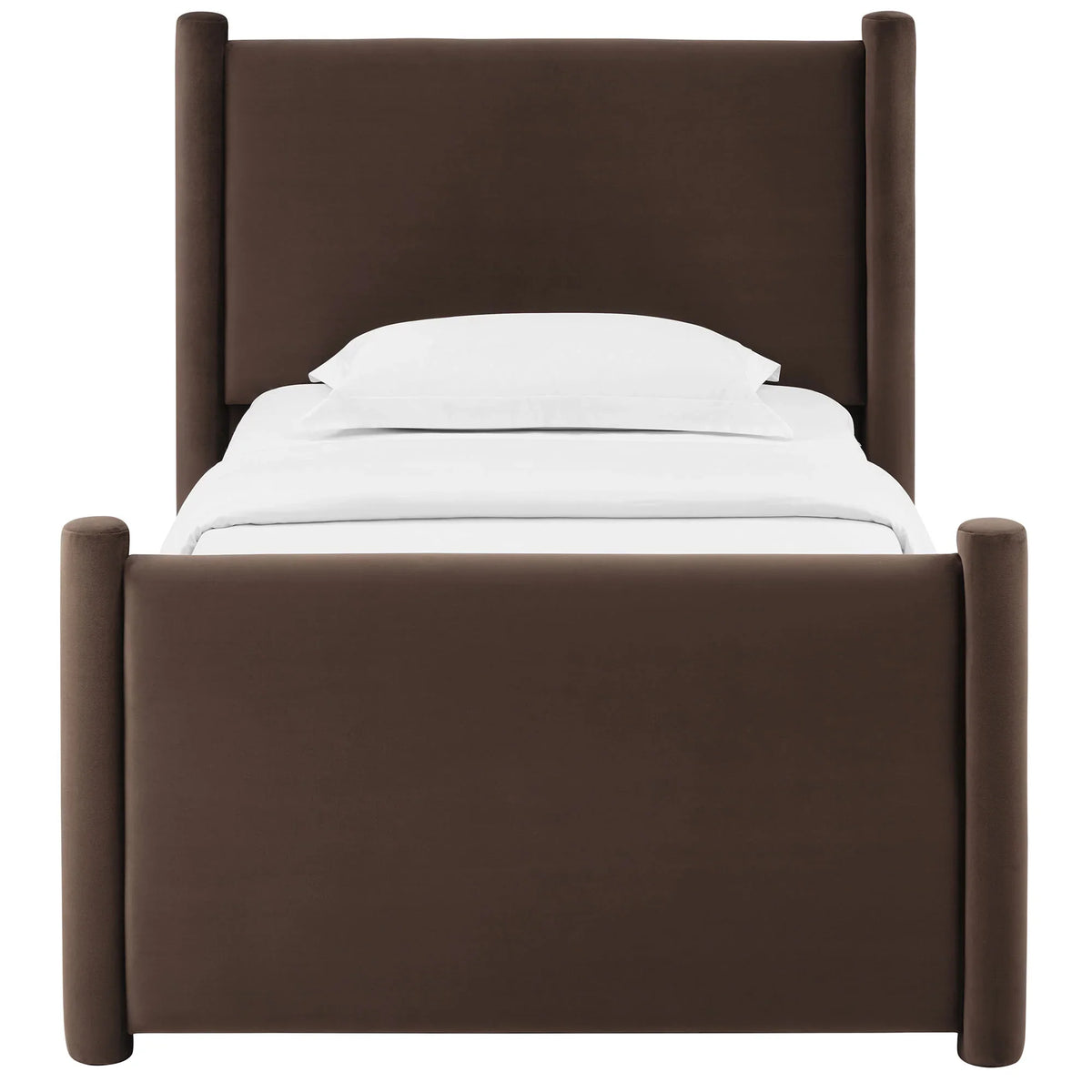 Rael Performance Velvet Platform Bed