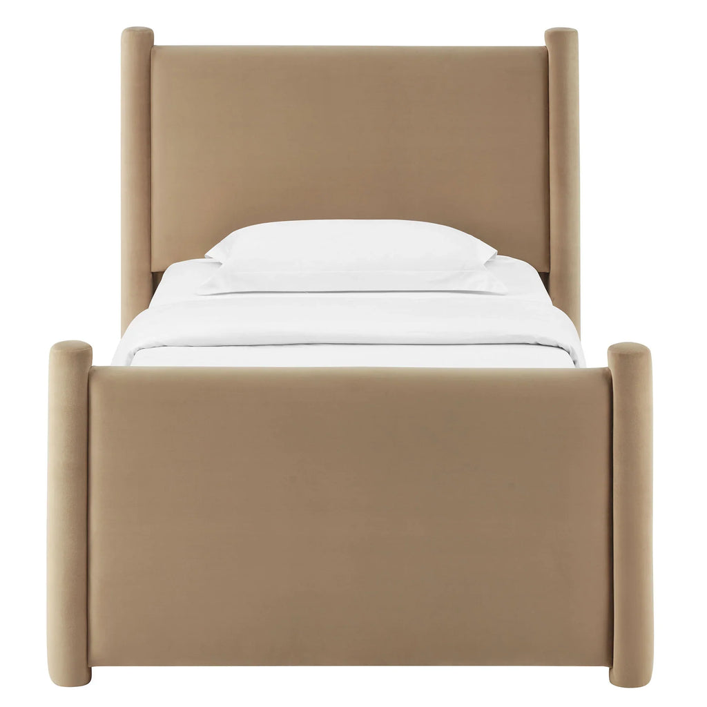 Rael Performance Velvet Platform Bed