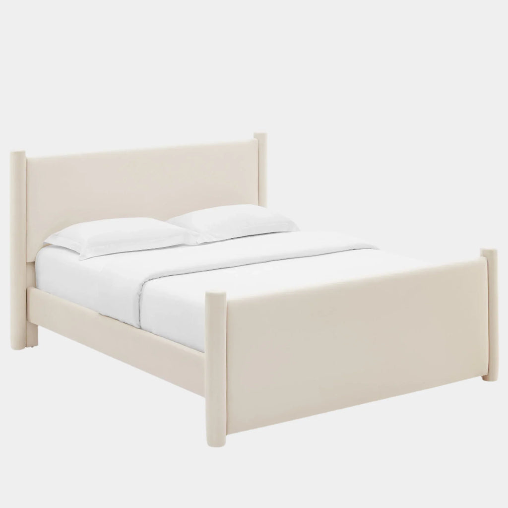 Rael Performance Velvet Platform Bed