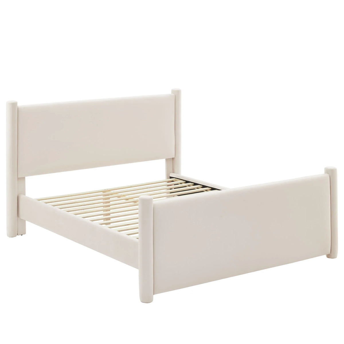 Rael Performance Velvet Platform Bed