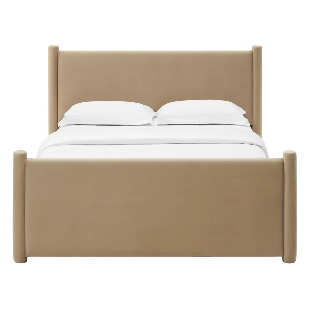 Rael Performance Velvet Platform Bed