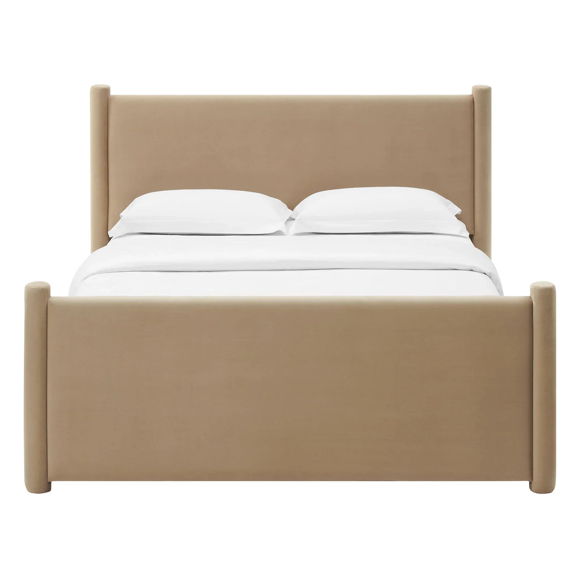 Rael Performance Velvet Platform Bed